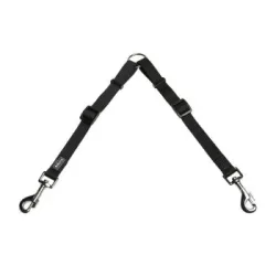 AniOne Nylonkoppel Classic schwarz XS