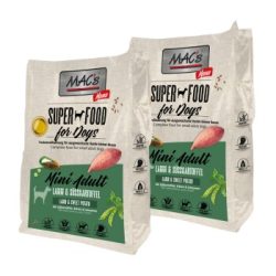MAC's Dog Mono Mini Adult Trockenfutter Lamm und Süßkartoffel 2x7 kg