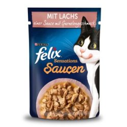 Felix Sensations Saucen Lachs und Garnelen 26x85 g