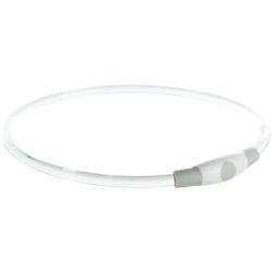 Trixie Flash Leuchtring USB, Kunststoff bunt S-M