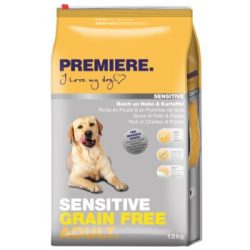 PREMIERE Sensitive Grain Free Adult Huhn Huhn und Kartoffel 12 kg