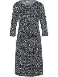 Jersey-Kleid  3/4-Arm Peter Hahn blau