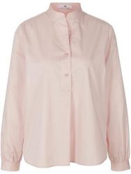 Bluse Stehkragen Peter Hahn rosé