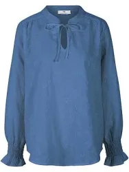 Bluse Peter Hahn blau