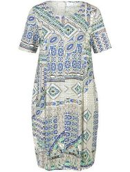 Jersey-Kleid Oda Green Cotton multicolor