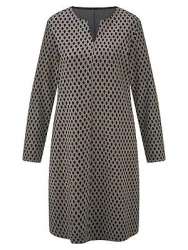 Jersey-Kleid Peter Hahn schwarz