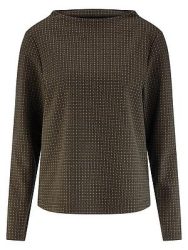Shirt U-Boot-Ausschnitt Peter Hahn schwarz