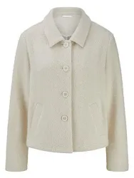 Jersey-Jacke Peter Hahn weiss