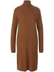 Strickkleid aus Schurwolle und Kaschmir include braun
