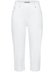 ProForm Slim-Caprihose Modell Pamina Capri Raphaela by Brax weiss