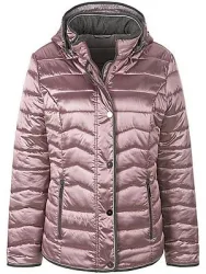 Wärmende Steppjacke Peter Hahn lila