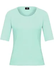 Rundhals-Shirt Modell Velvet Bogner türkis