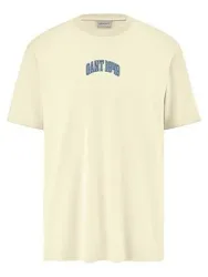 Rundhals-Shirt GANT weiss
