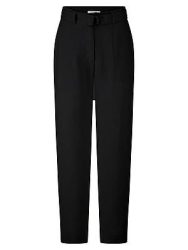 Knöchellange Wide Fit-Hose Peter Hahn schwarz