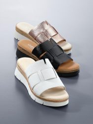 Plateau-Pantolette Gabor Comfort schwarz