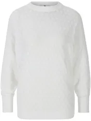 Rundhals-Pullover Peter Hahn weiss