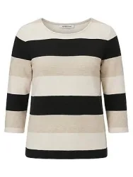 Rundhals-Shirt 3/4-Arm Peter Hahn beige