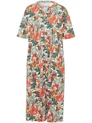 Jersey-Kleid Dorthe Green Cotton grün