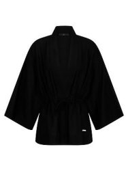 Jacke weitem 3/4-Kimonoarm Emilia Lay schwarz