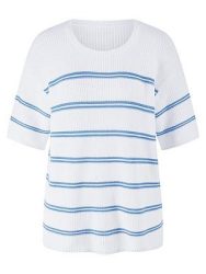 Rundhals-Pullover Emilia Lay weiss