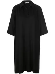 Jersey-Kleid 1/2-Arm Peter Hahn schwarz