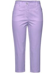 Comfort Fit Caprihose Peter Hahn lila