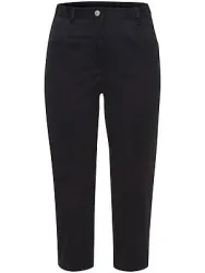 Comfort Fit Caprihose Peter Hahn blau