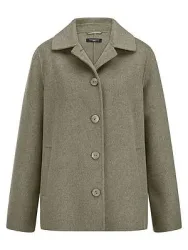 Long-Jacke Fadenmeister Berlin grün