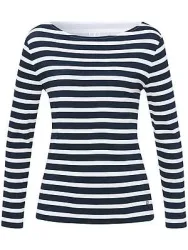 Ringel-Shirt BASLER blau
