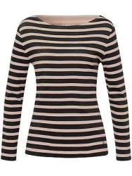 Ringel-Shirt BASLER schwarz