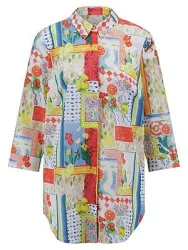 Long-Bluse Emilia Lay multicolor