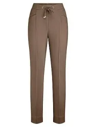 Knöchellange Slim Fit-Jersey-Hose Peter Hahn braun