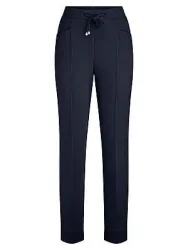 Knöchellange Slim Fit-Jersey-Hose Peter Hahn blau