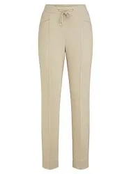 Knöchellange Slim Fit-Jersey-Hose Peter Hahn beige