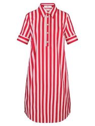 Kleid Hemdkragen Emilia Lay weiss