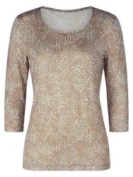 Rundhals-Shirt 3/4-Arm Fadenmeister Berlin multicolor