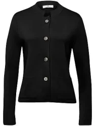 Strick-Blazer Peter Hahn schwarz