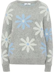 Pullover U-Boot-Ausschnitt Peter Hahn multicolor