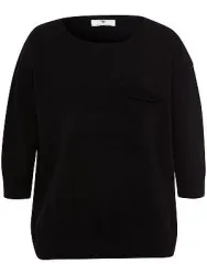 Pullover 3/4-Arm Peter Hahn schwarz