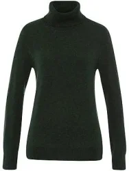 Rollkragen-Pullover aus 100% Premium-Kaschmir Peter Hahn grün
