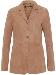 Lederblazer Fadenmeister Berlin braun