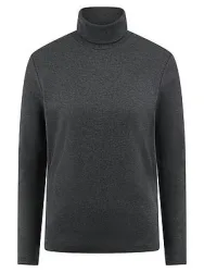 Rollkragen-Shirt Peter Hahn grau