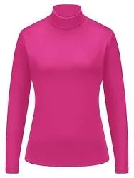 Rollkragen-Shirt Peter Hahn pink