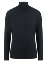 Rollkragen-Shirt Peter Hahn schwarz