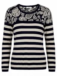 Rundhals-Pullover Peter Hahn multicolor