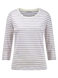 Rundhals-Shirt 3/4-Arm Peter Hahn lila