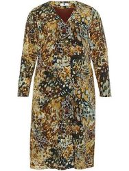 Kleid V-Ausschnitt Emilia Lay grün