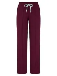 Straight Fit-Jersey-Hose Peter Hahn rot