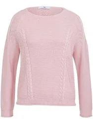 Rundhals-Pullover Peter Hahn rosé