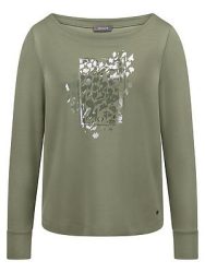 Sweatshirt U-Boot-Ausschnitt BASLER grün